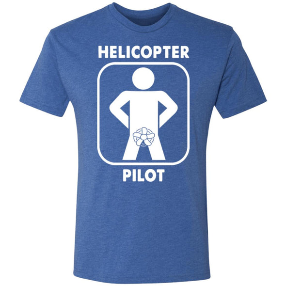 Helicopter Pilot Premium Triblend Tee