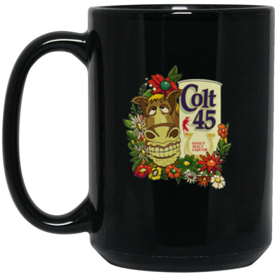 Spicoli Colt 45 Black Mug 15oz (2-sided)