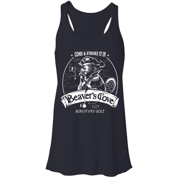 Beaver Cove Mini Golf Flowy Racerback Tank