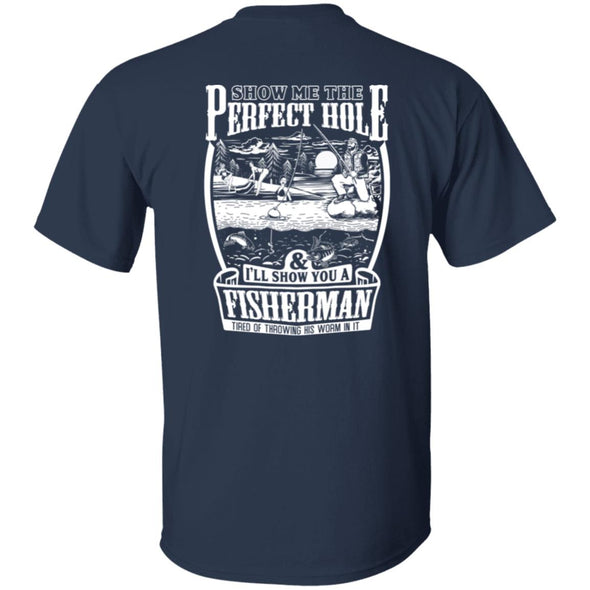 Perfect Fishing Hole Cotton Tee (BACK PRINT)