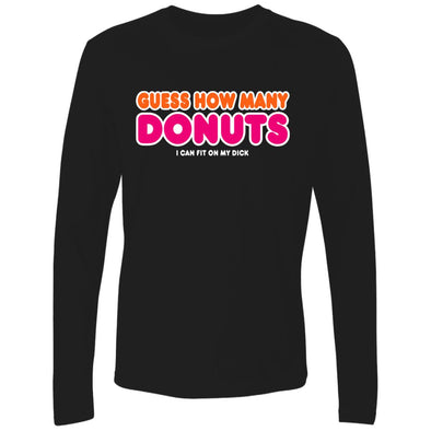 How Many Donuts? Premium Long Sleeve