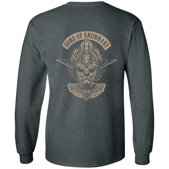 Sons Of Anunnaki  Heavy Long Sleeve  (BACK PRINT)