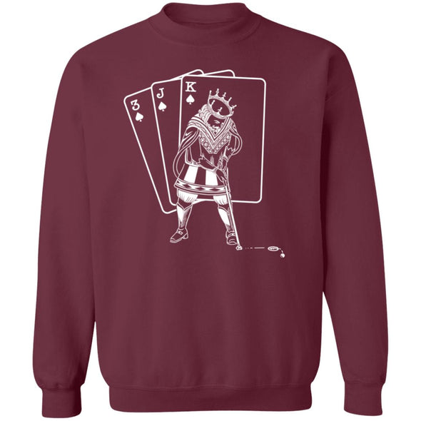 Three Jack King Crewneck Sweatshirt