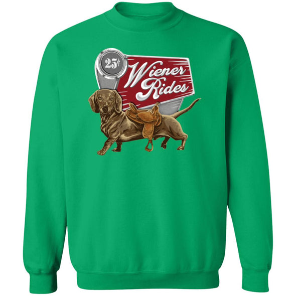 Wiener Rides Crewneck Sweatshirt