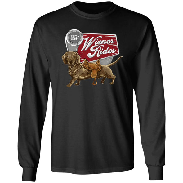 Wiener Rides Heavy Long Sleeve