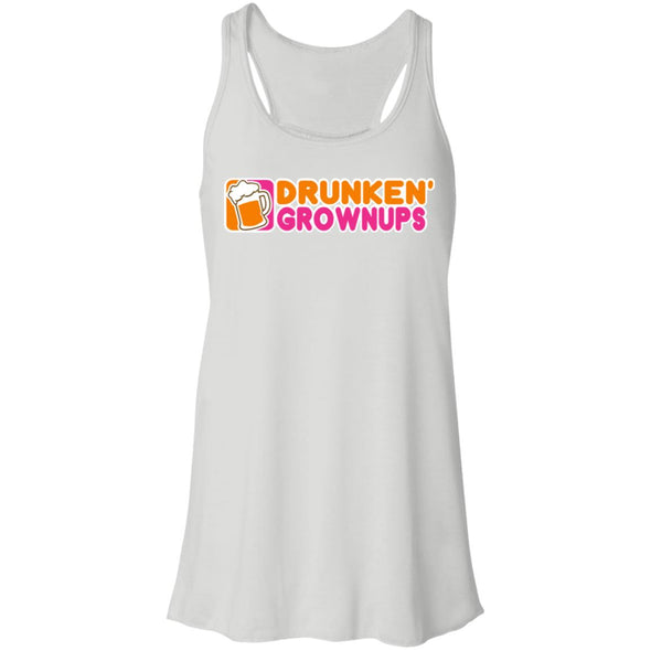 Drunken Grownups Flowy Racerback Tank