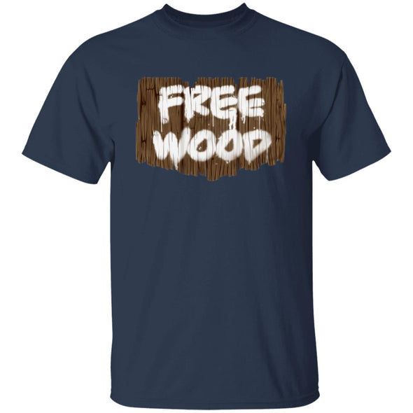 Free Wood Cotton Tee