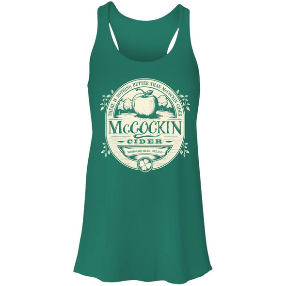 McCockin Cider Flowy Racerback Tank