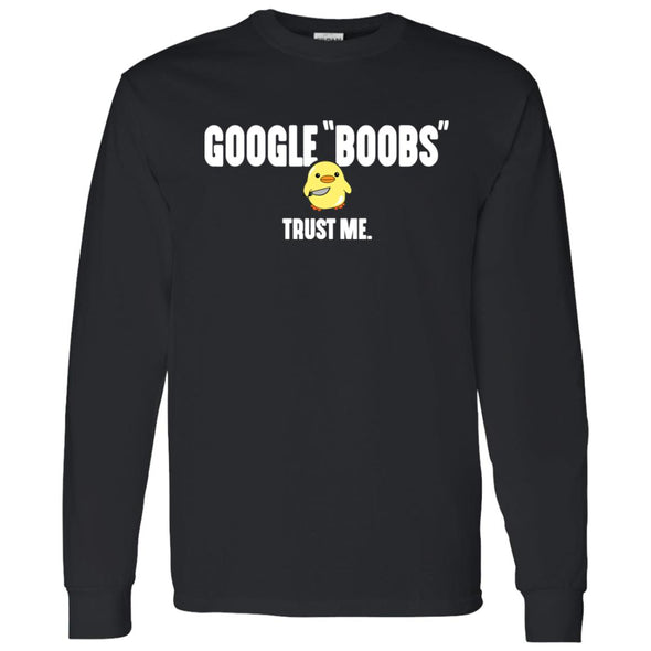 Google "Boobs" Long Sleeve