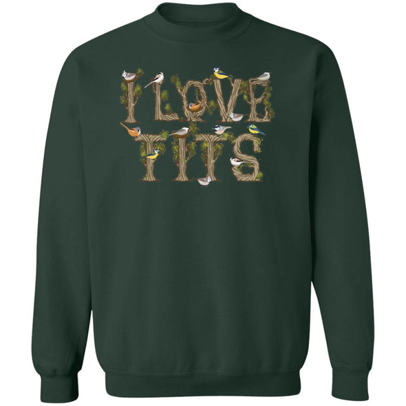 I Love Tits Crewneck Sweatshirt