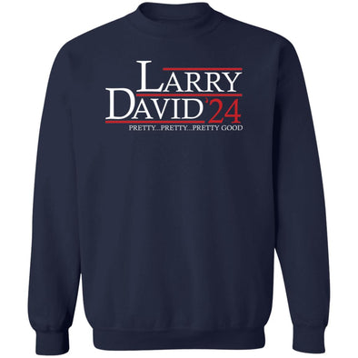 Larry David 24 Crewneck Sweatshirt