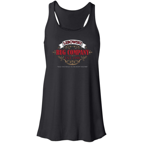 Lebowski Rug Co Flowy Racerback Tank