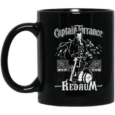 Captain Torrance Red Rum Black Mug 11oz (2-sided)