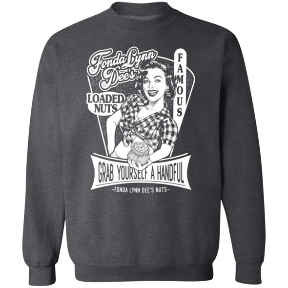 Fonda Lynn Dee's Nuts Crewneck Sweatshirt