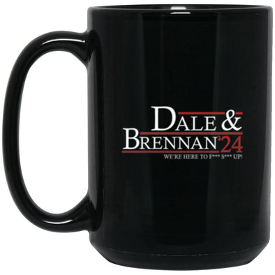 Dale & Brennan 24 Black Mug 15oz (2-sided)