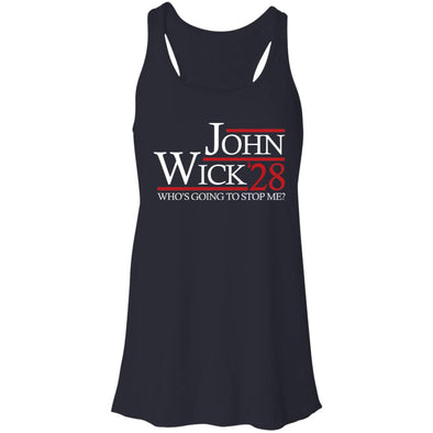 John Wick 28 Flowy Racerback Tank