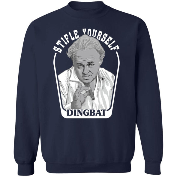 Stifle Yourself Dingbat Crewneck Sweatshirt