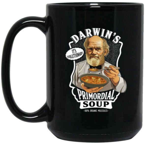 Primordial Soup Black Mug 15oz (2-sided)