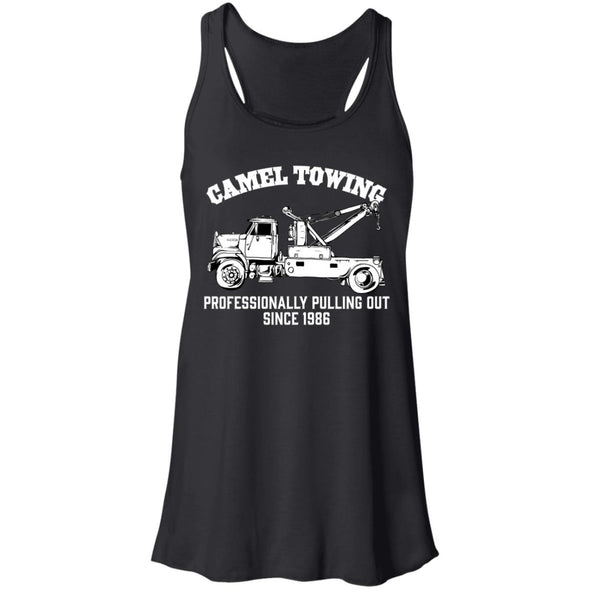 Camel Towing Flowy Racerback Tank