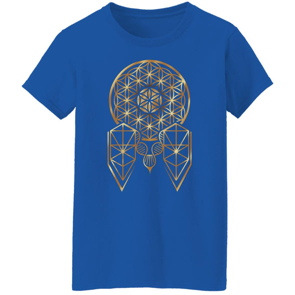 OM Sacred Geometry Ladies Cotton Tee