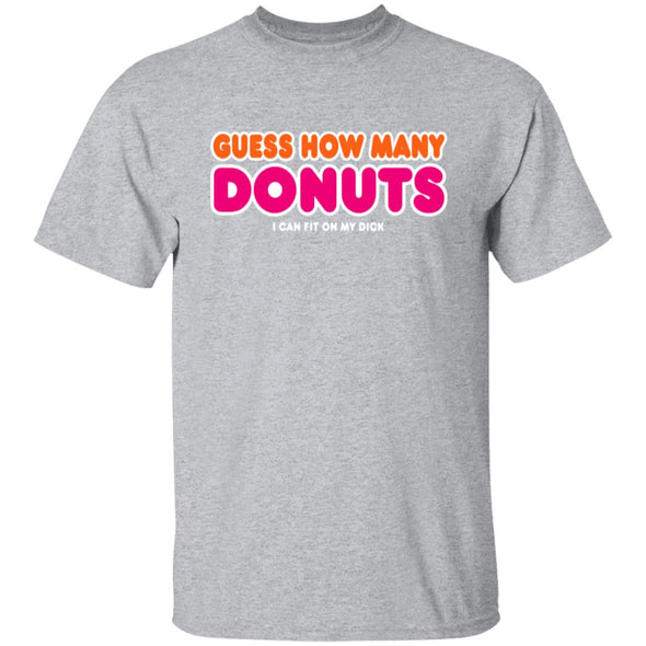 How Many Donuts? Cotton Tee