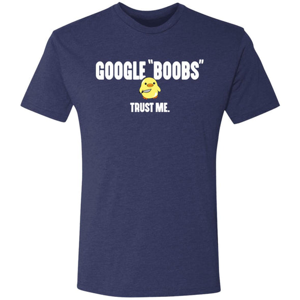 Google "Boobs" Premium Triblend Tee