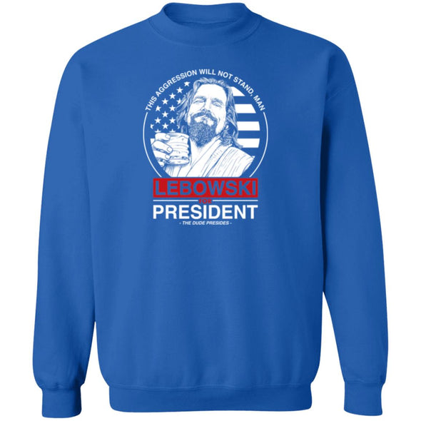 Lebowski For President Crewneck Sweatshirt