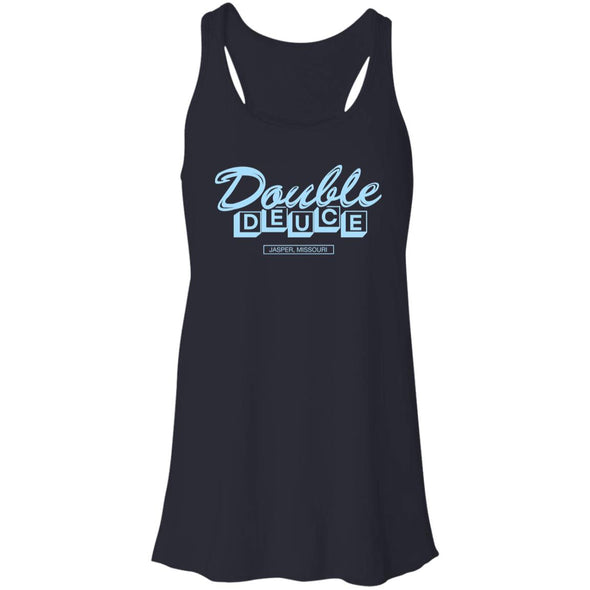 Double Deuce  Flowy Racerback Tank