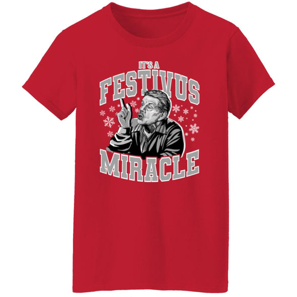 Festivus Miracle Ladies Cotton Tee