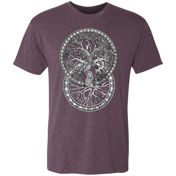 Double Helix Tree Of Life Premium Triblend Tee