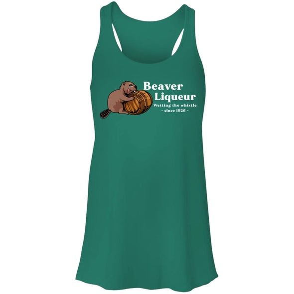 Beaver Liqueur Flowy Racerback Tank