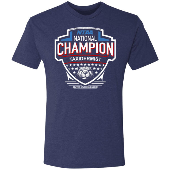 Beaver Stuffing Champ Premium Triblend Tee