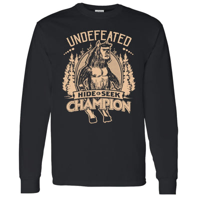 Undefeated Man Bear Pig Long Sleeve