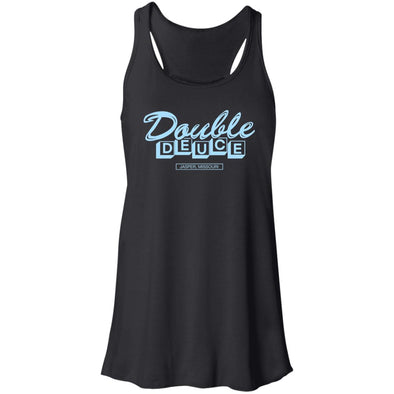 Double Deuce  Flowy Racerback Tank