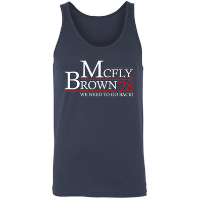 McFly Brown 28 Tank Top