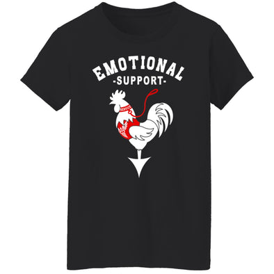 Emotional Rooster Ladies Cotton Tee