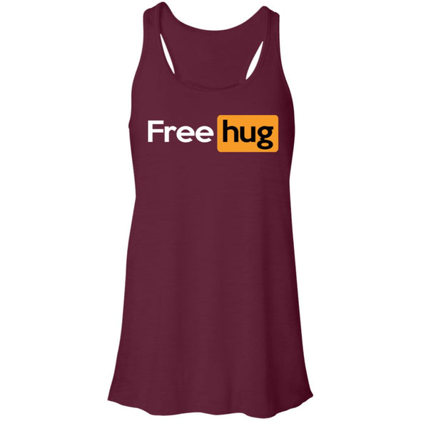 Free Hug Flowy Racerback Tank