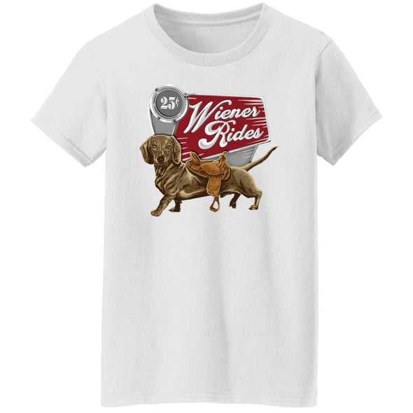 Wiener Rides Ladies Cotton Tee