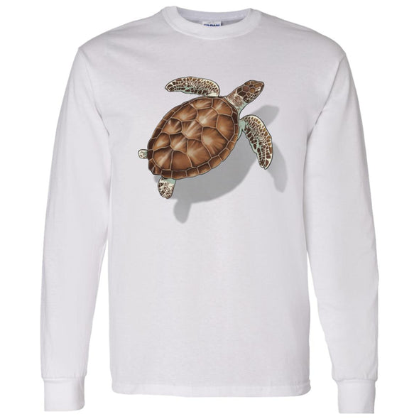 Sea Turtle Shadow Heavy Long Sleeve