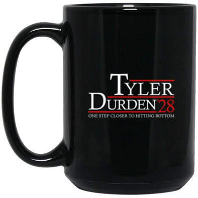 Tyler Durden 28 Black Mug 15oz (2-sided)