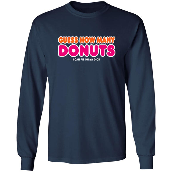 How Many Donuts? Long Sleeve