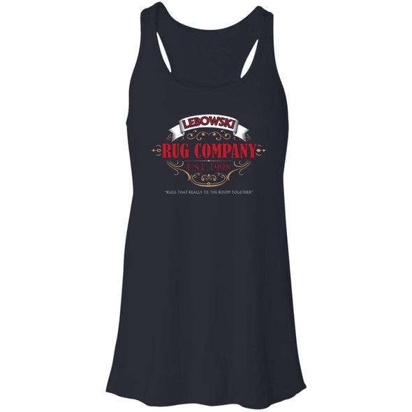 Lebowski Rug Co Flowy Racerback Tank