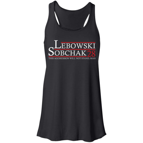 Lebowski Sobchak 28 Flowy Racerback Tank