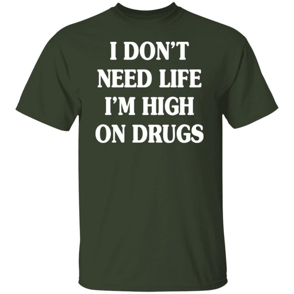 High on Drugs Cotton Tee