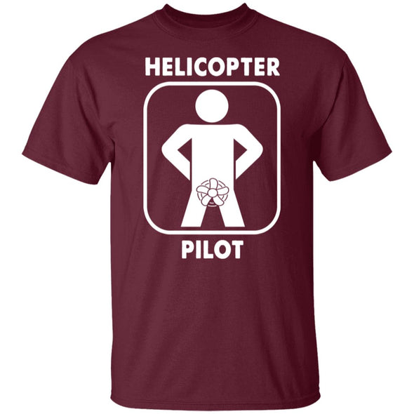 Helicopter Pilot Cotton Tee