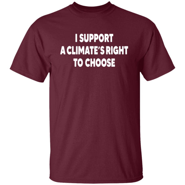 Climate's Right To Choose Cotton Tee