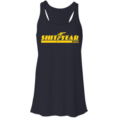 Shityear Flowy Racerback Tank