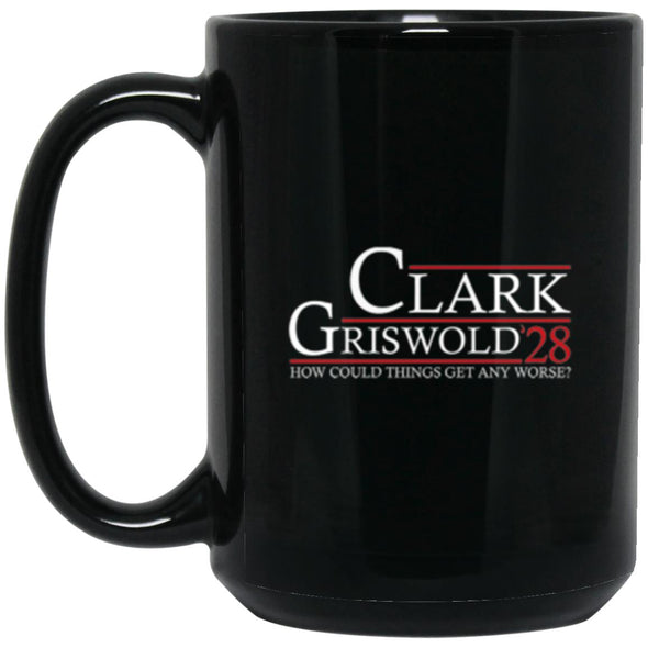 Clark Griswold 28 Black Mug 15oz (2-sided)