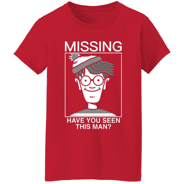 Missing Waldo Ladies Cotton Tee