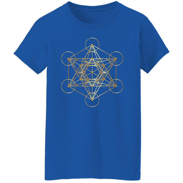 Metatron's Cube Ladies Cotton Tee